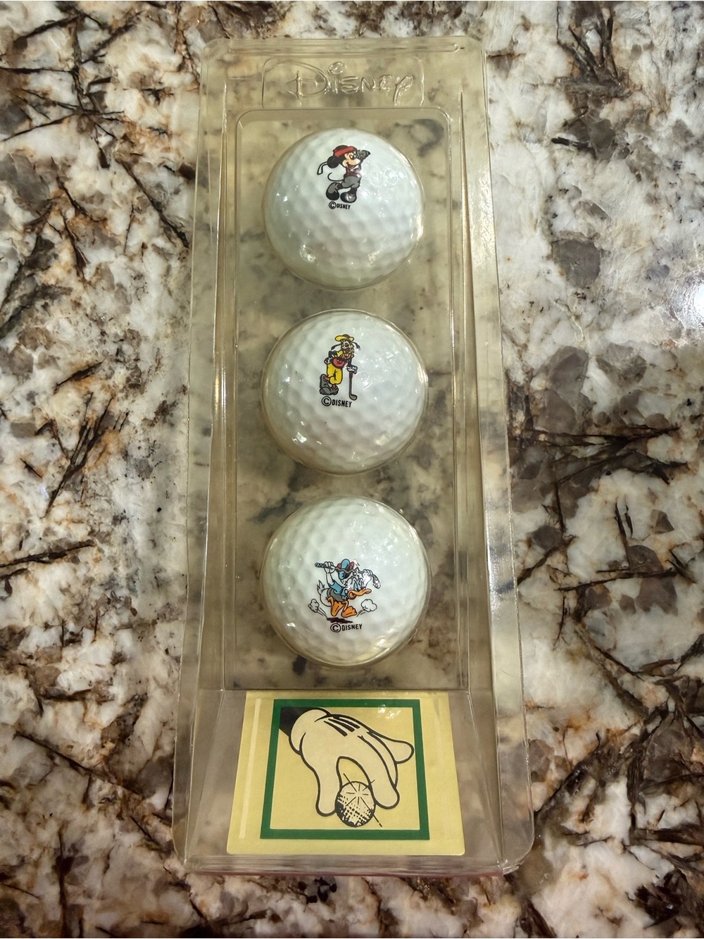 NEW Acushnet Disney Par Three Classics Trophy Series Collectable Golf Balls